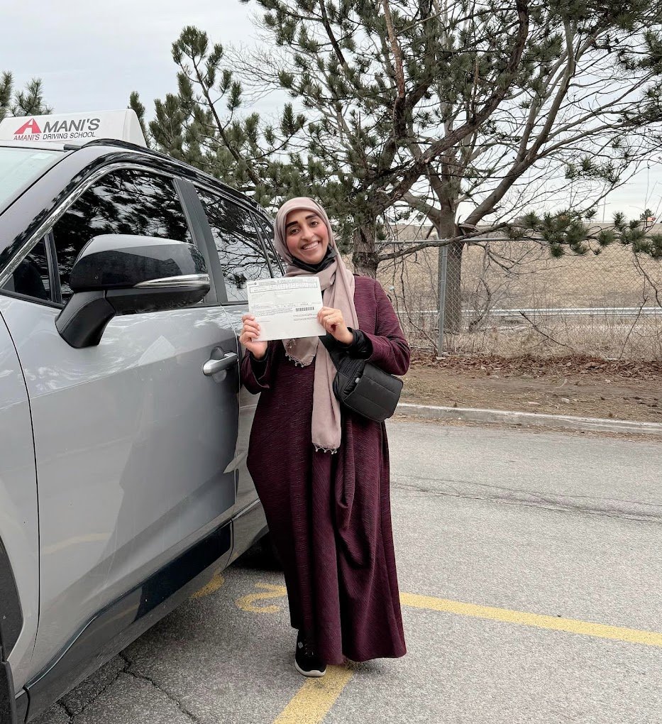 Confident Student Driver Toronto
